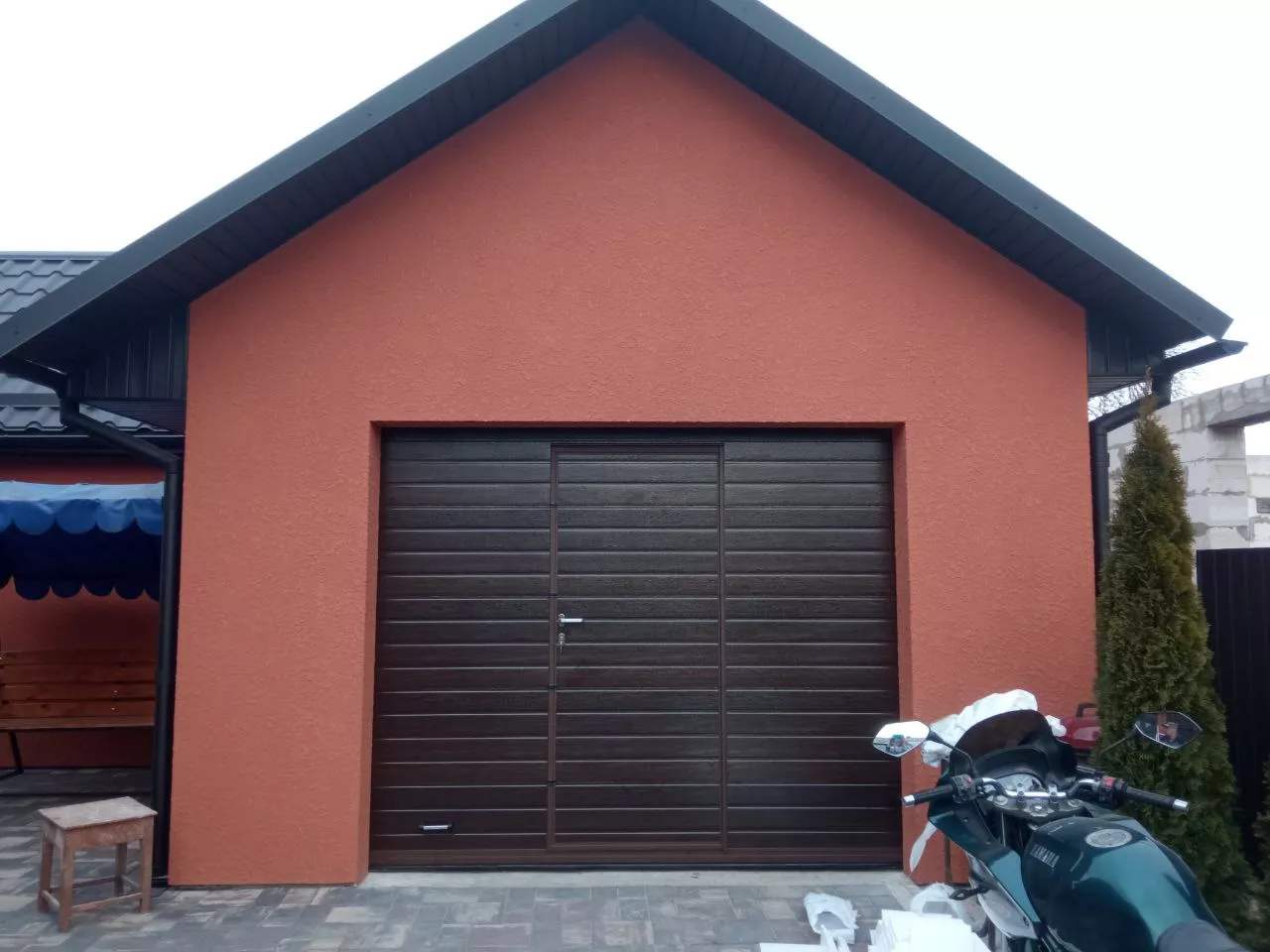 Гаражные ворота секционные RSD01 3050х3050